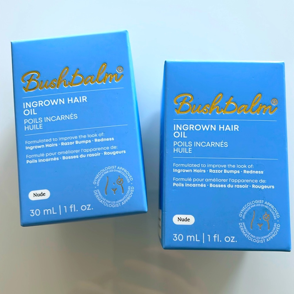 Bushbalm Ingrown Hair Oil x 2 BNIB
